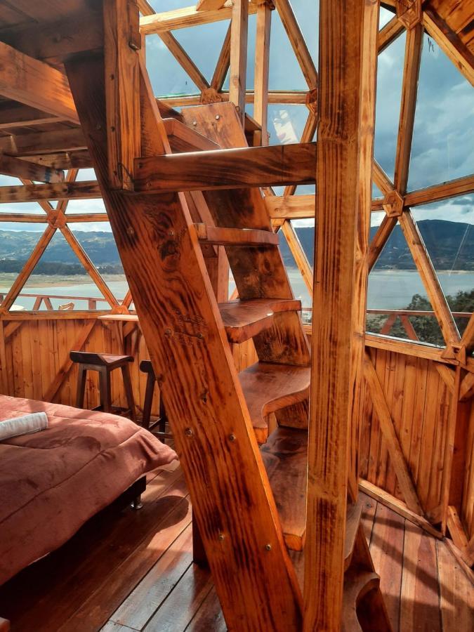 Benigno Mirador Bed & Breakfast Guatavita ภายนอก รูปภาพ