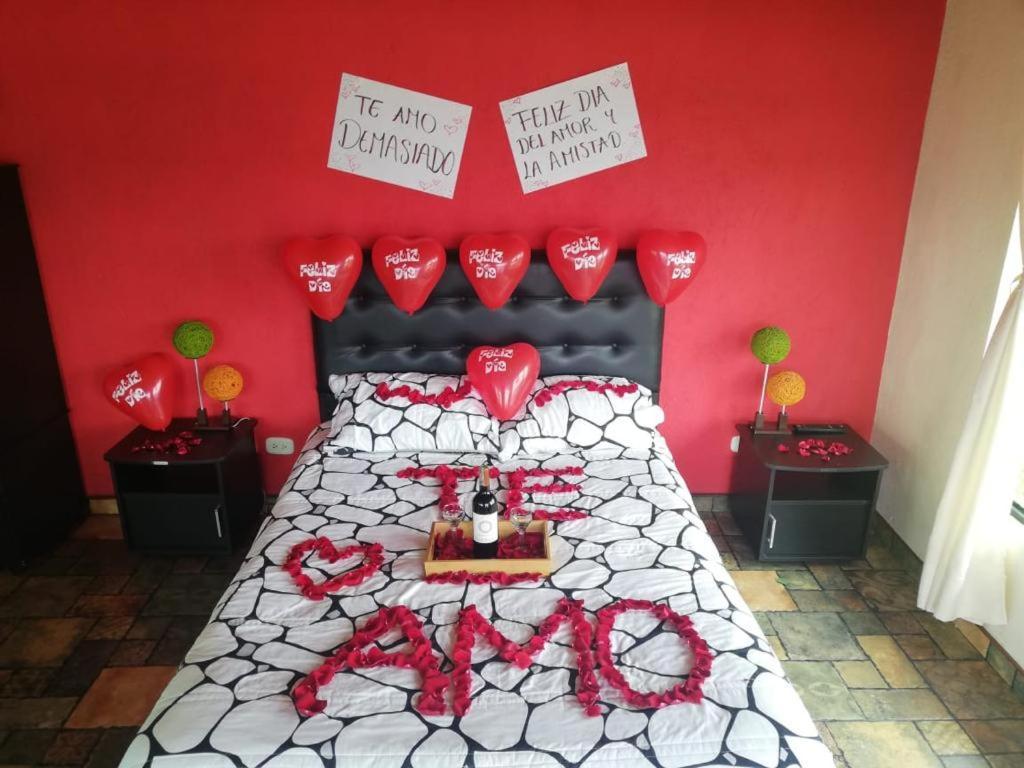 Benigno Mirador Bed & Breakfast Guatavita ภายนอก รูปภาพ